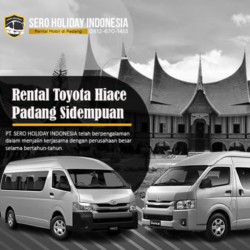 Rental Toyota Hiace Padang Sidempuan