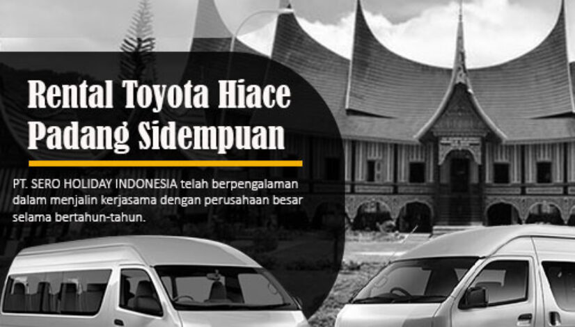 Rental Toyota Hiace Padang Sidempuan